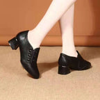 Chaussures féminines de style victorien