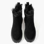 Chelsea boots avec fourrure