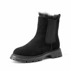 Chelsea boots fourrées