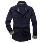 Chemise à épaulettes pour homme esprit steampunk