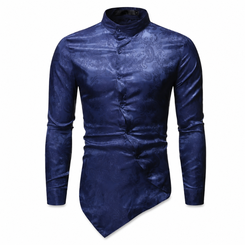 Chemise à forme asymétrique pour homme