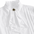 Chemise à jabot steampunk homme