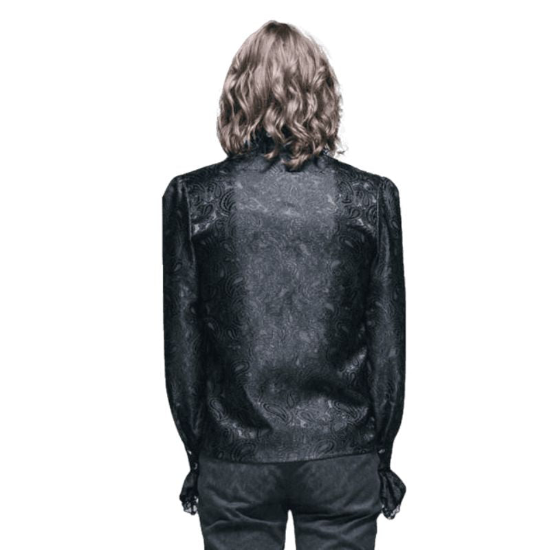 Chemise aristocratique gothique pour homme
