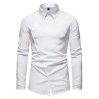 Chemise asymétrique avec boutonnage