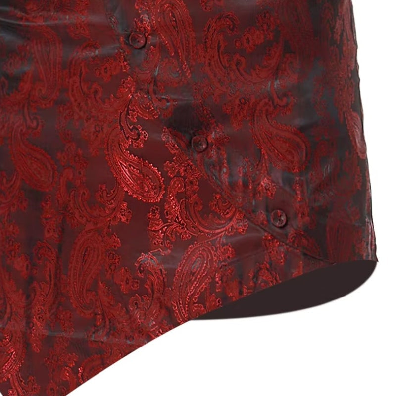 Chemise asymétrique de style masculin