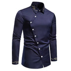 Chemise avec boutonnage asymétrique