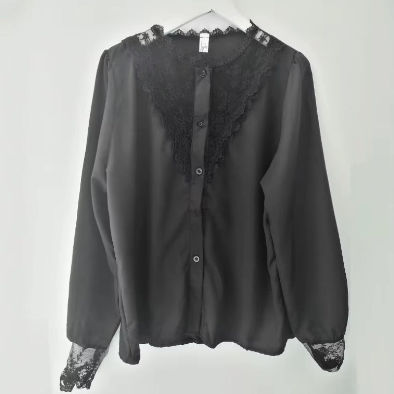 Chemise blanche au style victorien