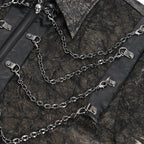 Chemise brune steampunk