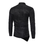 Chemise homme au design asymétrique