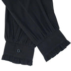 Chemise homme avec col jabot de style victorien