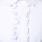 Chemise homme avec volant