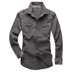 Chemise homme d'inspiration steampunk avec épaulettes