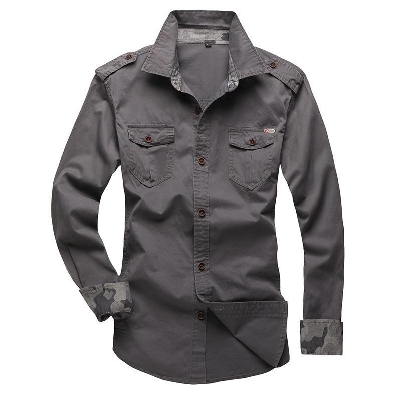 Chemise homme d'inspiration steampunk avec épaulettes