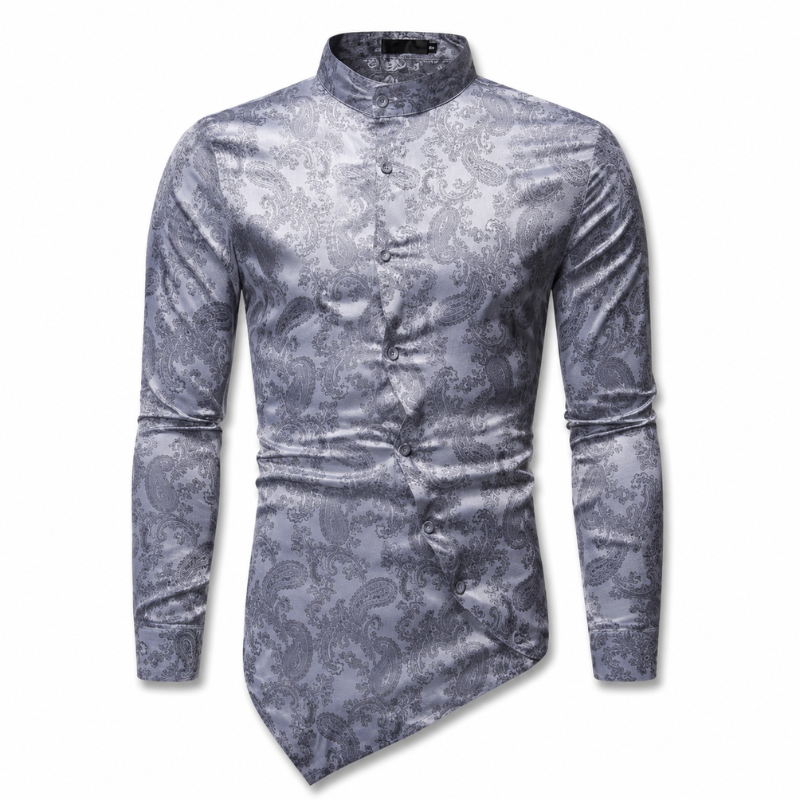 Chemise homme de style asymétrique