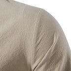 Chemise homme dotée d’un col à lacet