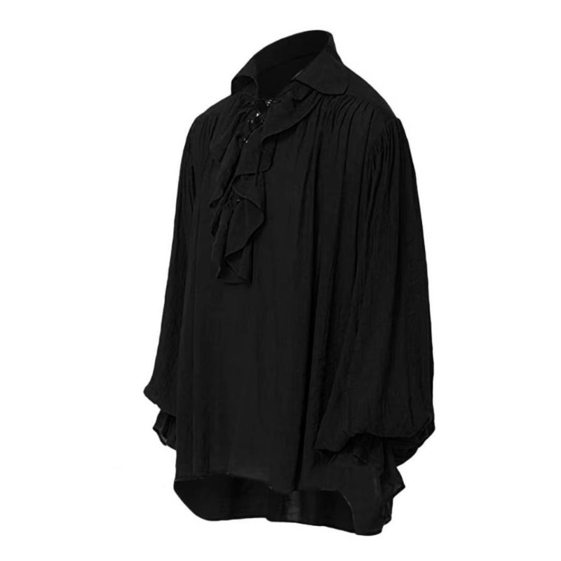 Chemise homme noire esprit steampunk