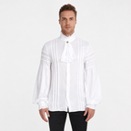Chemise homme steampunk avec jabot