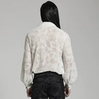 Chemise masculine de pirate
