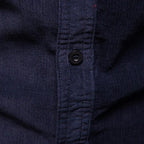 Chemise pour homme confectionnée en velours côtelé