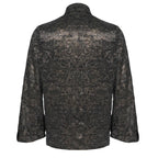 Chemise steampunk dans les tons marron