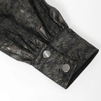 Chemise steampunk de couleur marron
