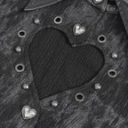 Chemise steampunk dotée d'un col ouvert