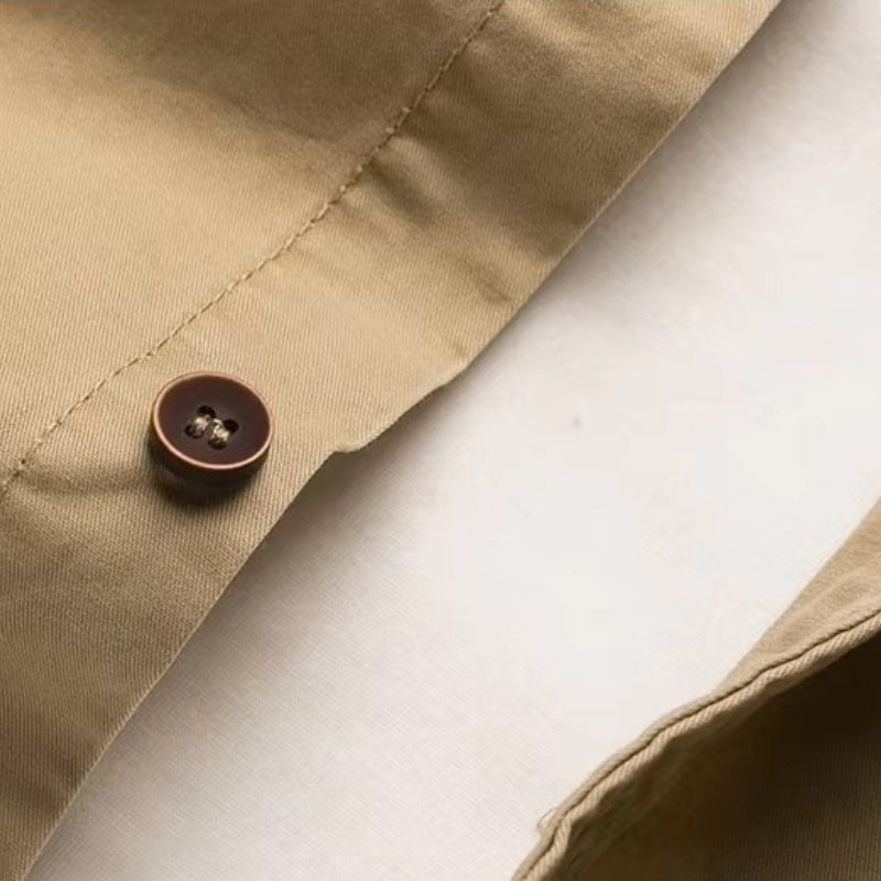Chemise style steampunk à épaulettes homme