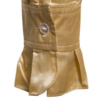 Chemise style steampunk en satin gold