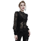 Chemisier femme de style gothique