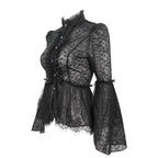 Chemisier femme gothique avec jabot