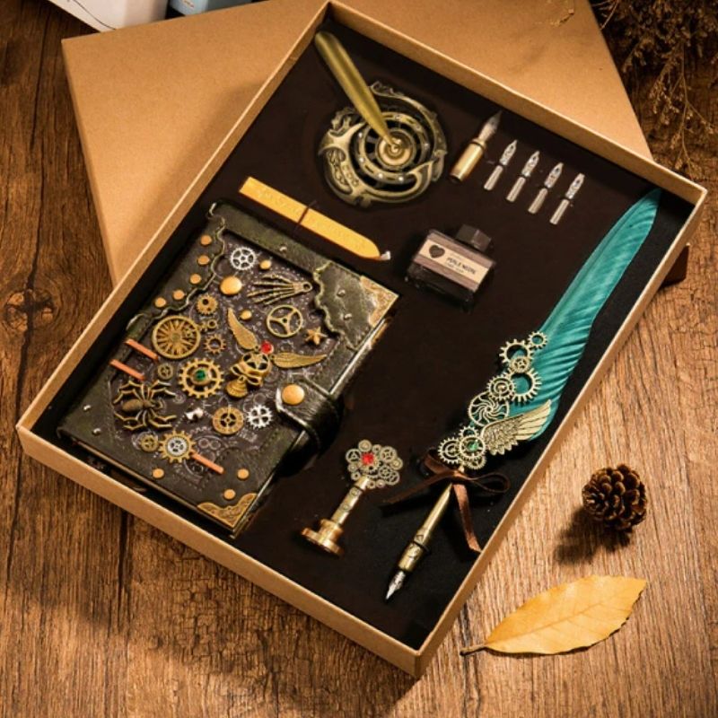 Coffret au look steampunk