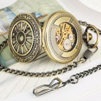 Coffret avec montre de poche lumineuse