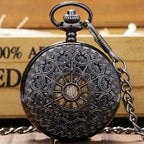 Coffret avec montre vintage à gousset pour homme