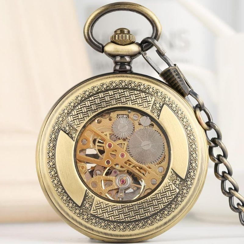 Coffret de montre à gousset lumineuse