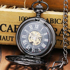 Coffret de montre de poche vintage pour homme