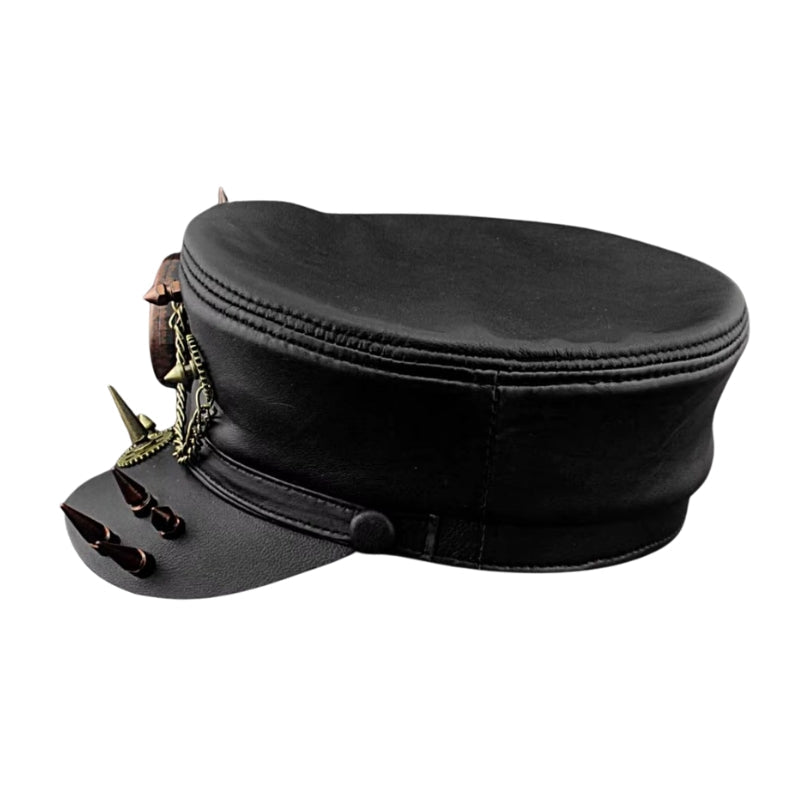 Coiffe militaire au style steampunk