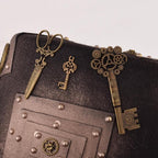 Coiffe steampunk de couleur marron