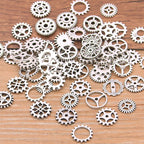 Collection d’engrenages de style steampunk