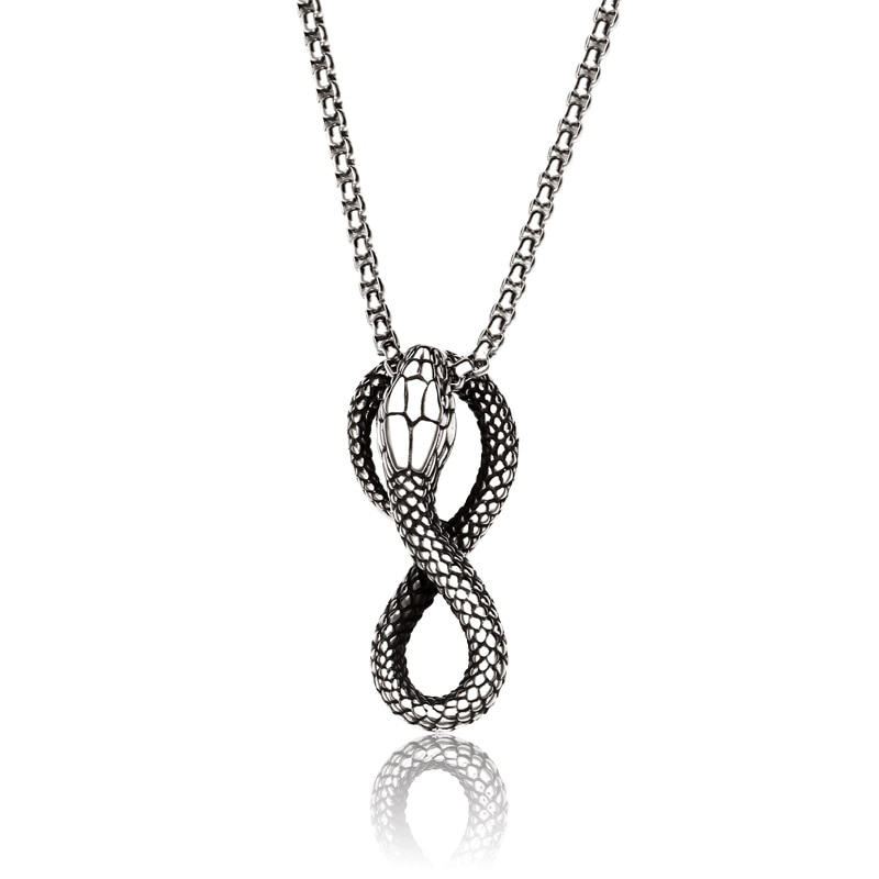 Collier de style serpent