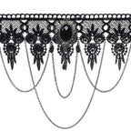 Collier d’inspiration gothique victorienne