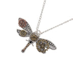 Collier papillon steampunk