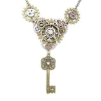 Collier steampunk avec clé