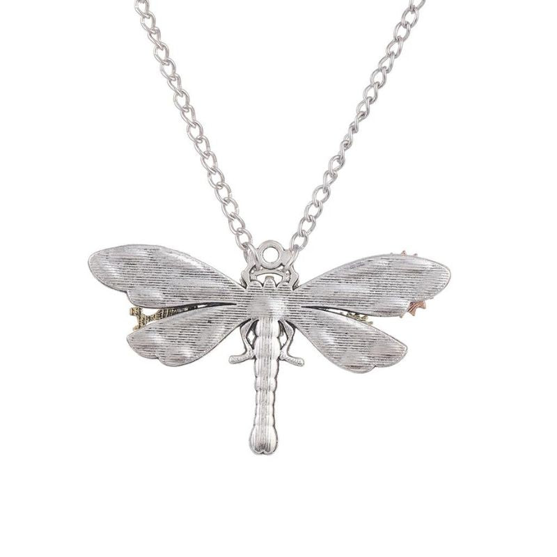 Collier steampunk avec papillon