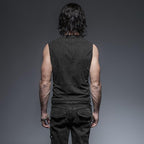 Corset à laçage steampunk pour homme