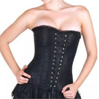 Corset à lacets steampunk