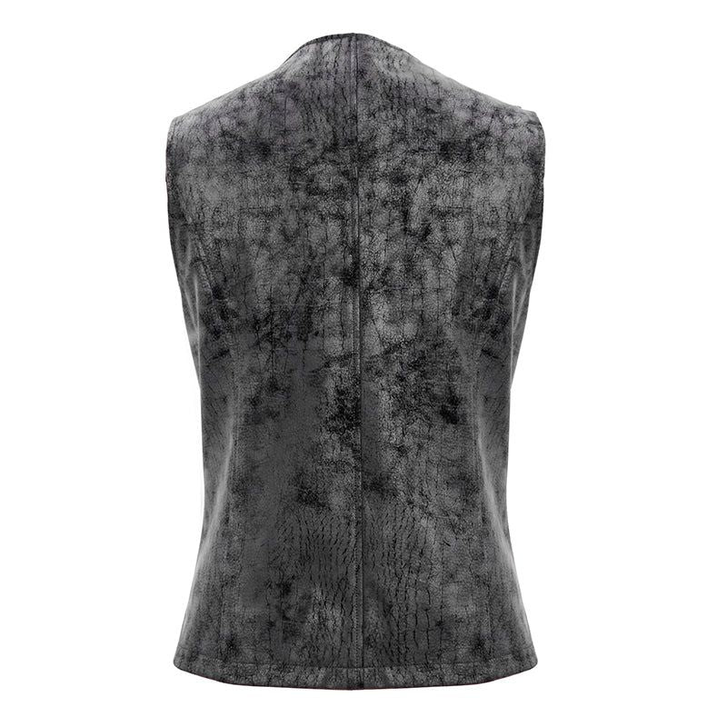 Corset asymétrique homme au look steampunk