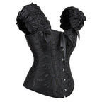 Corset au style victorien noir