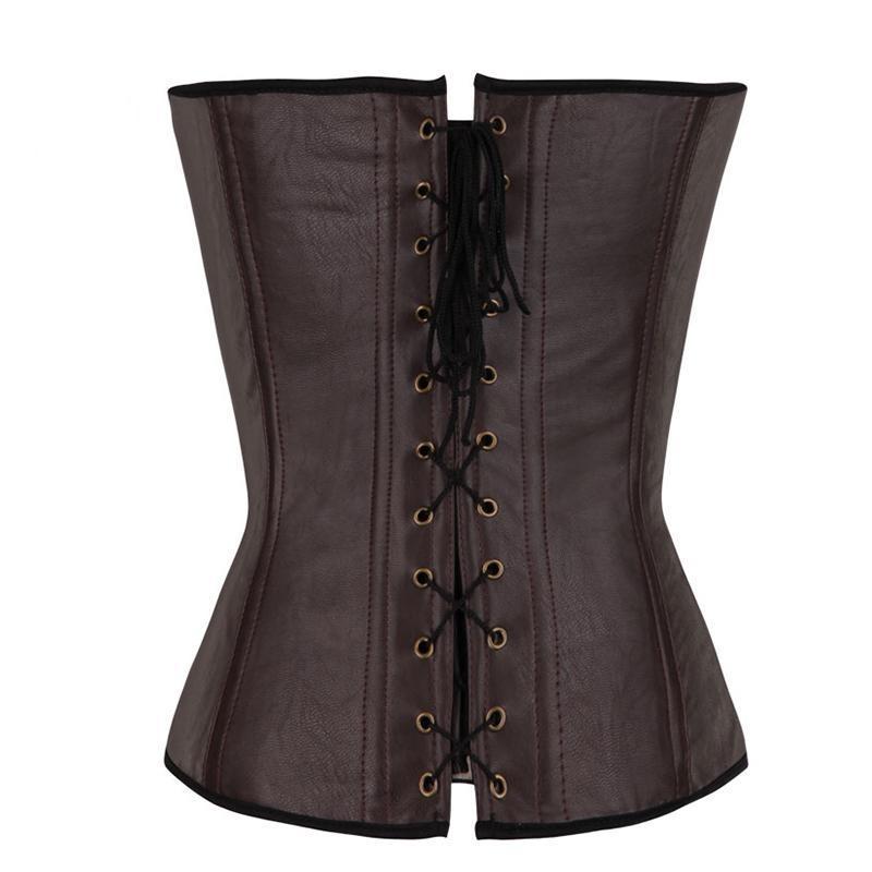 Corset aventurière d’inspiration steampunk