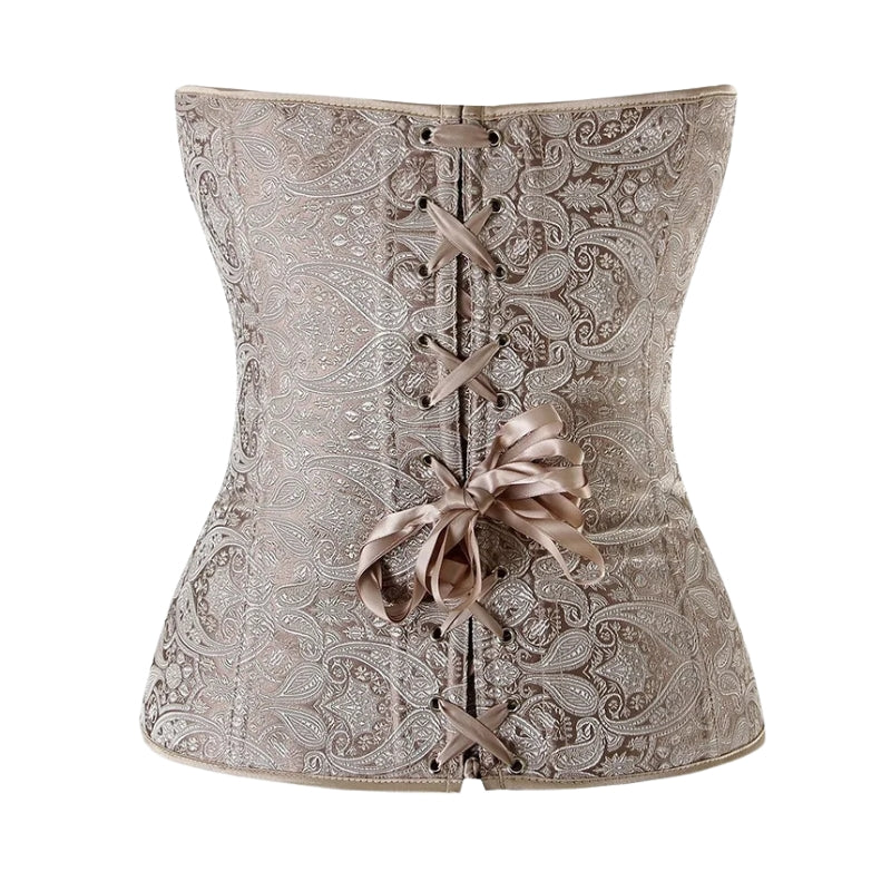 Corset bustier rétro d’inspiration steampunk