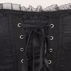 Corset de style steampunk à lacets